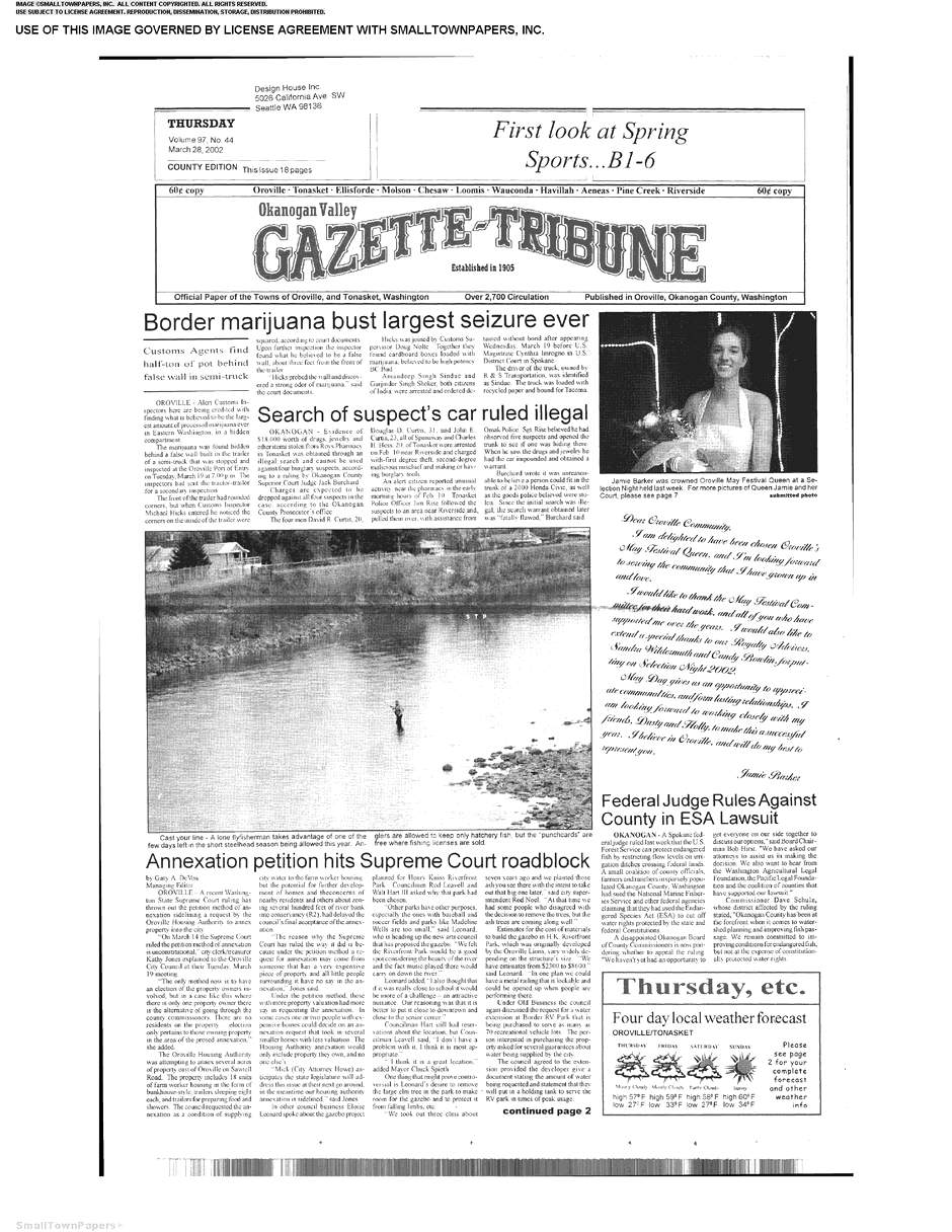 Okanogan Valley Gazette-Tribune